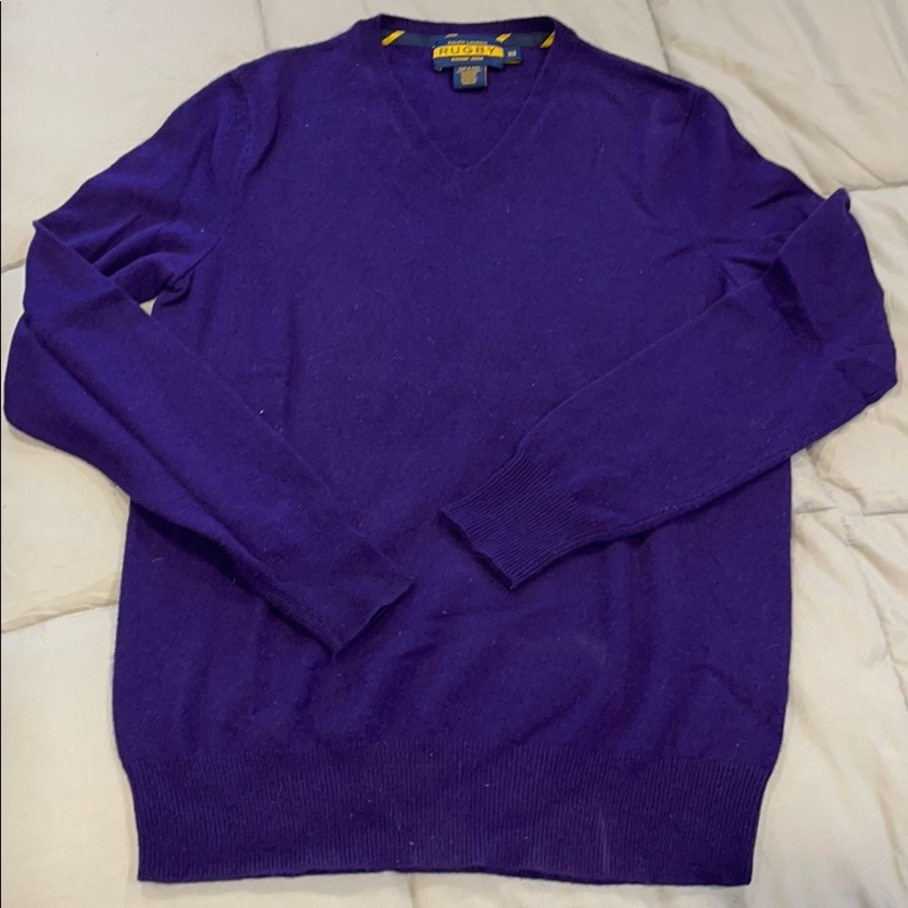 Cashmere V-neck Sweater